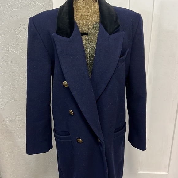 BRAETAN VINTAGE WOOL PEACOAT 6 - Picture 2 of 16